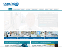 Tablet Screenshot of domainex.co.uk