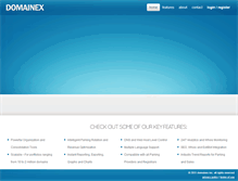 Tablet Screenshot of domainex.com